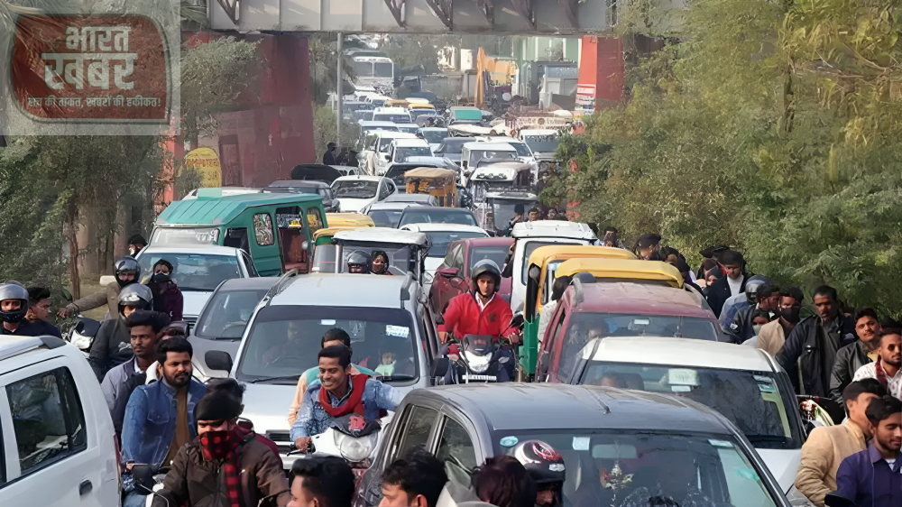 लखनऊ में ट्रैफिक डायवर्जन