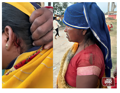 लखनऊ के नटकुर में हिंसा