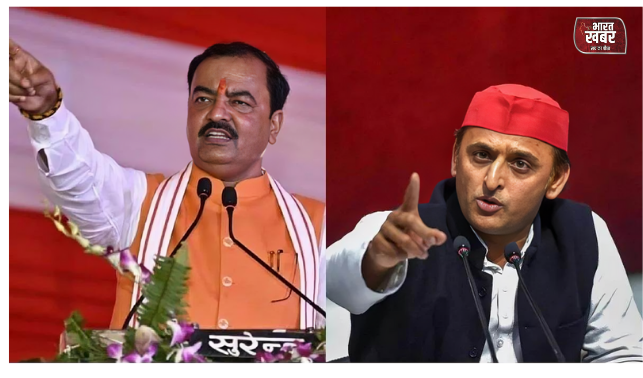 अखिलेश यादव और केशव मौर्य के बीच कांशीराम को लेकर फिर सियासी जंग छिड़ी